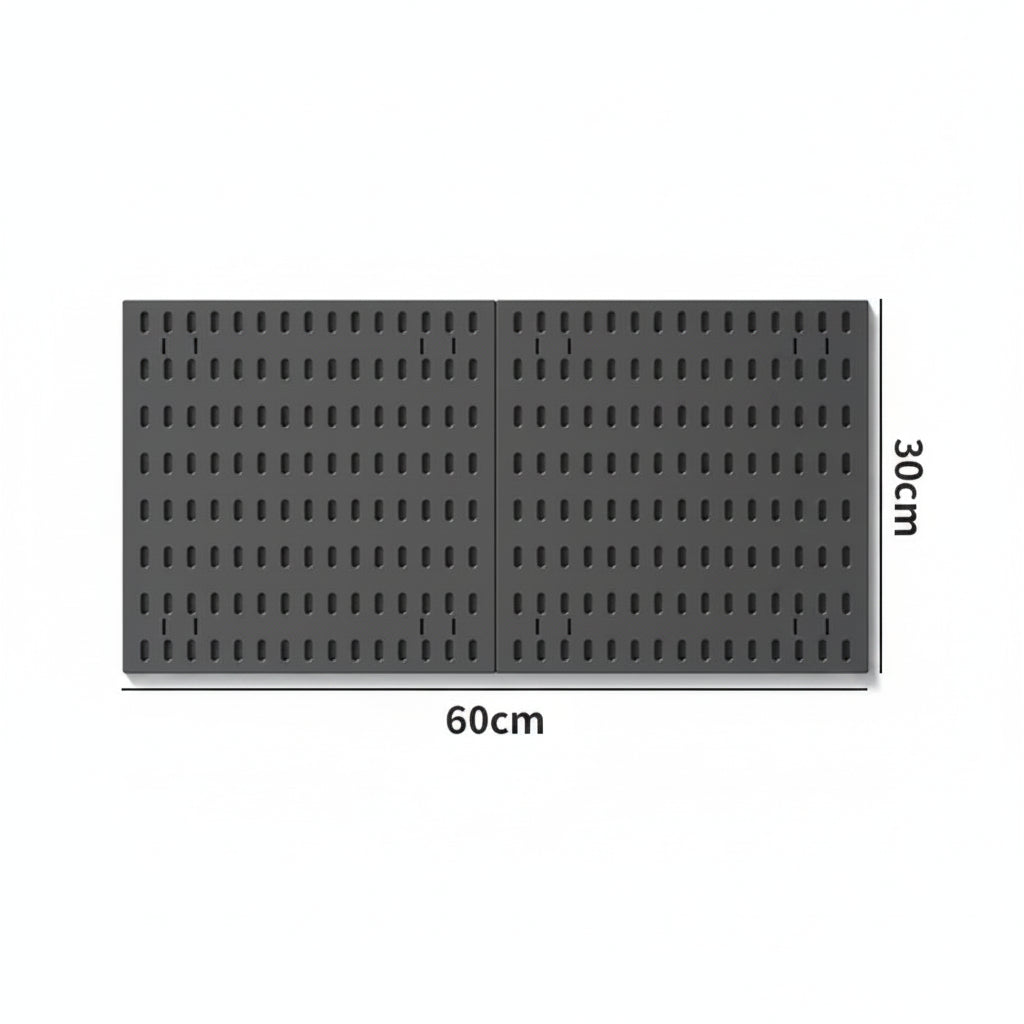Pegboard de Pared sin Taladro para Gaming y Almacenamiento Decorativo