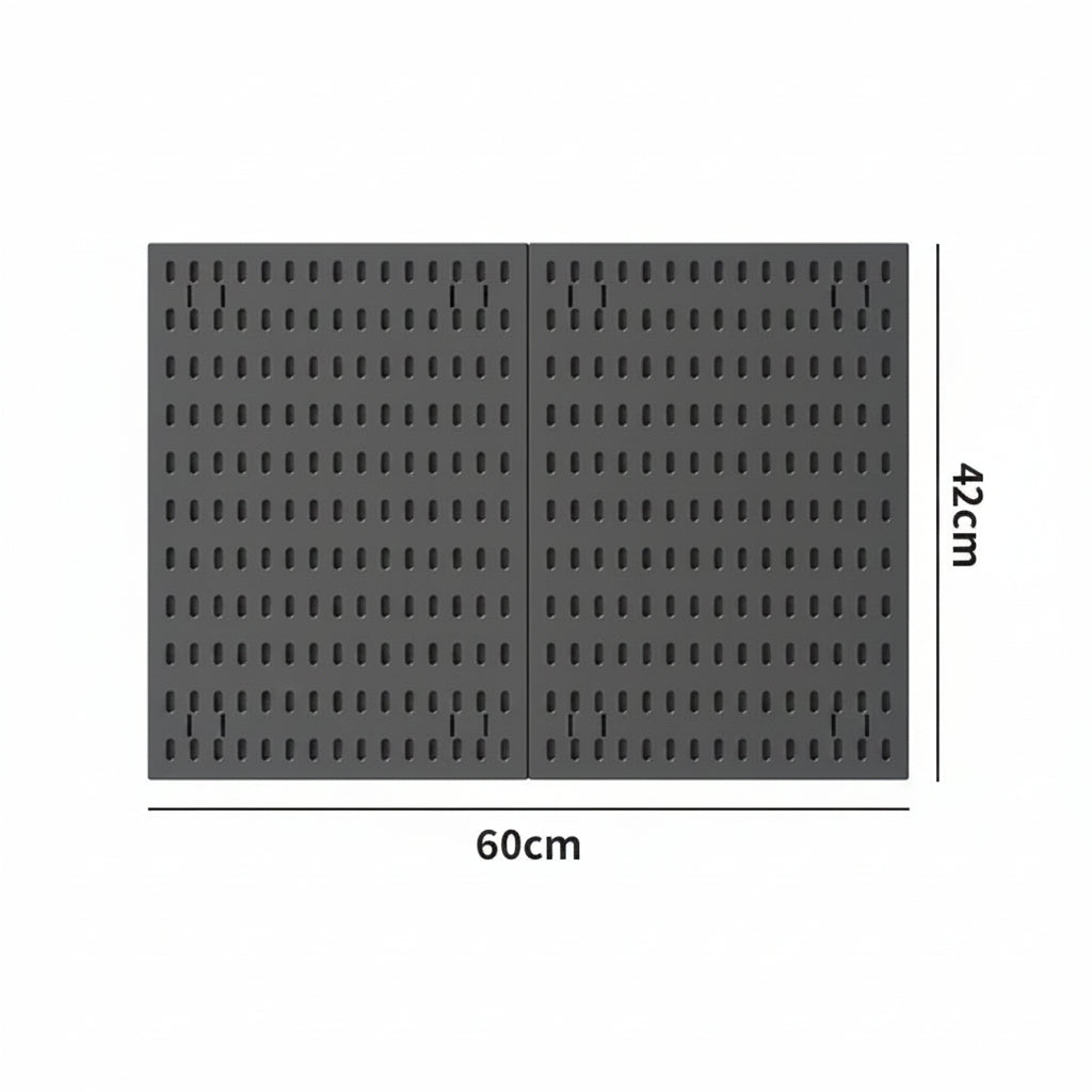 Pegboard de Pared sin Taladro para Gaming y Almacenamiento Decorativo