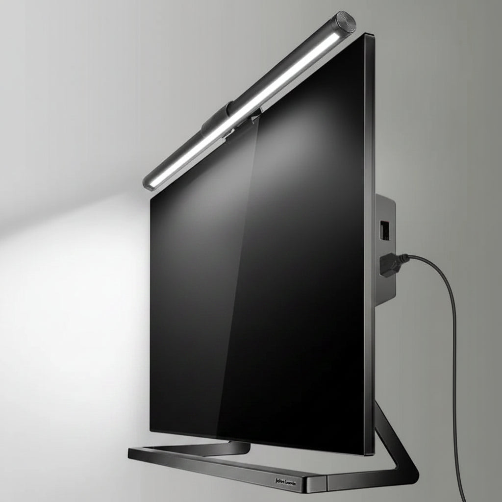 Lámpara de escritorio para monitor de PC con regulador de intensidad